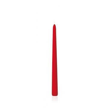 Kerze für Leuchter PALINA, rot, 30cm, Ø2,5cm, 13h - Made in Germany