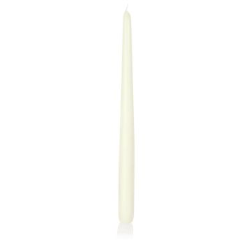 Kerze für Leuchter PALINA, elfenbein, 40cm, Ø2,5cm, 15,5h - Made in Germany