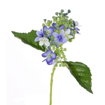 Künstliche Hortensie CHABY, blau, 30cm, Ø9cm