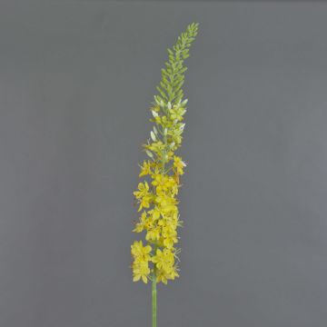 Große Kunstblume Steppenkerze SELINA, gelb-orange, 105cm, Ø9cm