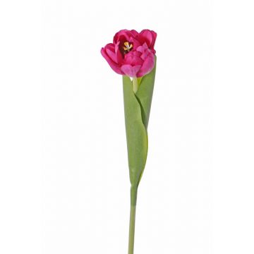 Künstliche Tulpe ROMANA, pink, 45cm, Ø6cm