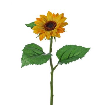 Kunst Sonnenblume CELLY, gelb, 35cm, Ø8cm