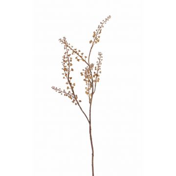 Kunst Scheinbeeren Zweig BRONKO mit Beeren, hellbraun, 70cm