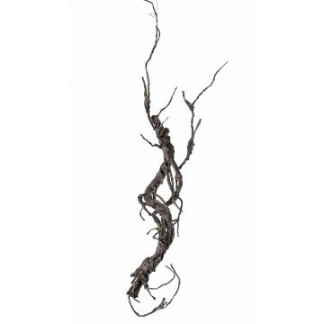 Künstlicher Korkenzieherweide Zweig JACE, braun-grau, 55cm