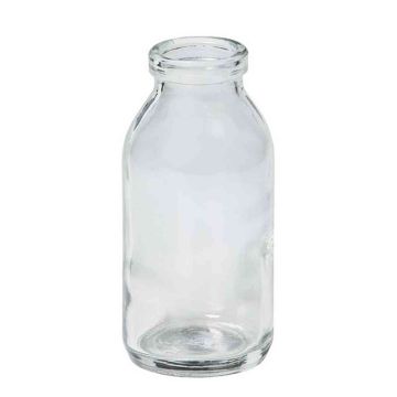 Flasche LEATRICE OCEAN, Glas, transparent, 10cm, Ø4,5cm