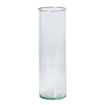 Vase aus Glas SANYA OCEAN, Zylinder, transparent, 30cm, Ø9cm