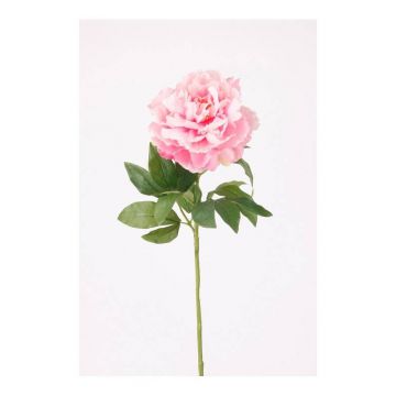 Kunst Pfingstrose DIVIN, rosa, 65cm, Ø15cm