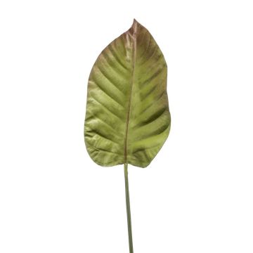 Kunst Anthurium Blatt PONT, grün, 100cm