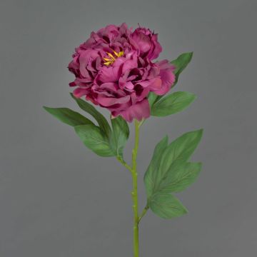 Pfingstrose künstlich MARILOU, violett, 80cm, Ø14cm