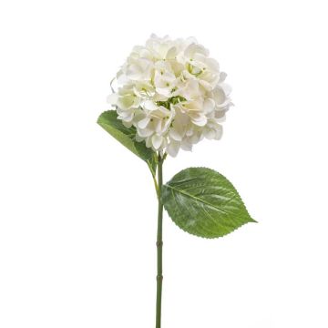 Textilblume Hortensie ENEA, weiß, 65cm, Ø15cm