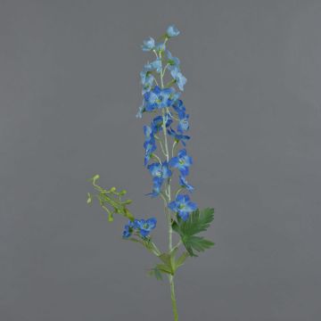 Deko Kunstblume Rittersporn WALIA, blau, 75cm, Ø6-8cm