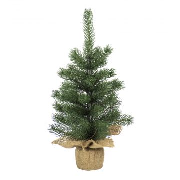 Künstlicher Weihnachtsbaum RIJEKA, Jutesack, 45cm, Ø30cm
