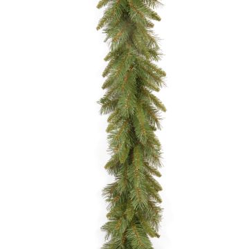 Textil Tannengirlande EDINBURGH, grün, 275cm, Ø35cm
