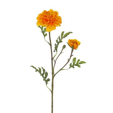 Kunst Studentenblume ASTIE, orange, 60cm, Ø5-9cm