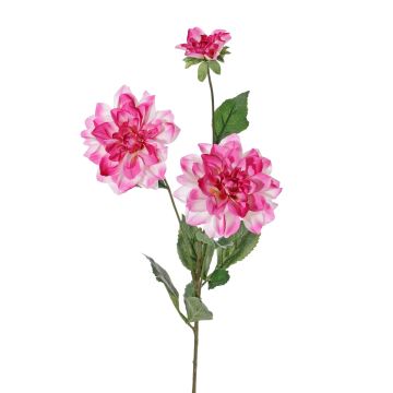 Künstliche Dahlie ANJULIKA, pink, 75cm, Ø6-12cm