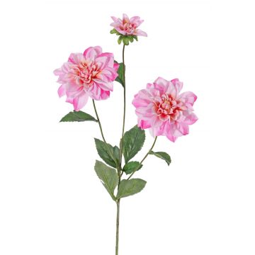 Künstliche Dahlie ANJULIKA, rosa, 75cm, Ø6-12cm