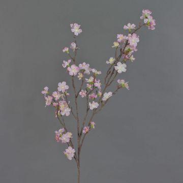 Künstlicher Kirschblütenzweig ARIELLE mit Blüten, rosa-pink, 100cm, Ø1,5-3,5cm