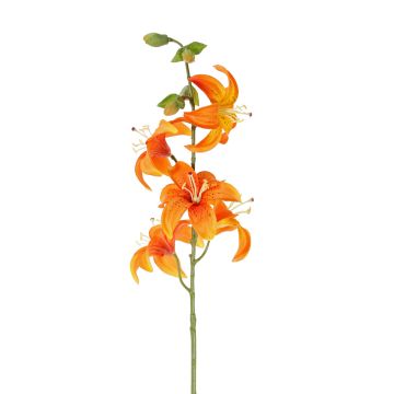 Künstliche Tigerlilie ASHANTI, orange, 65cm, Ø8cm