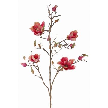 Künstliche Magnolie LORA, pink-rosa, 110cm, Ø10-12cm