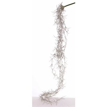 Kunst Tillandsia Usneoides LUANA auf Steckstab, grau, 125cm