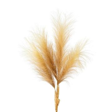 Kunst Pampasgras Rispe ZALRA, Steckstab, braun-beige, 105cm