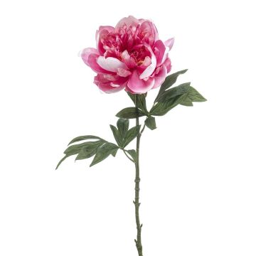 Künstliche Blume Pfingstrose TWOLER, rosa, 55cm