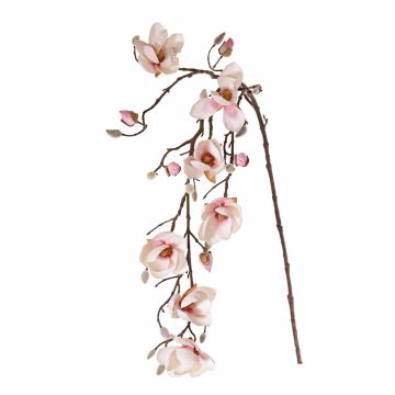Textilblume Magnolie KOSMAS, rosa-weiß, 115cm, Ø8cm