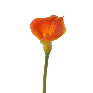 Künstliche Calla MIRAC, orange, 75cm, 13x15cm