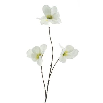Kunstzweig Magnolie FLAVA, weiß, 85cm