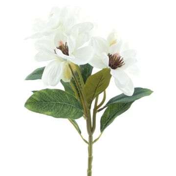 Künstlicher Zweig Magnolie DANSA, weiß, 35cm