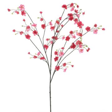 Künstlicher Birnblütenzweig FRIMA mit Blüten, pink-rosa, 135cm