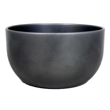 Schale TEHERAN TOWER aus Keramik, anthrazit, 14cm, Ø26cm
