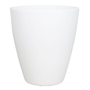Vase TEHERAN PALAST aus Keramik, weiß-matt, 17cm, Ø13,5cm