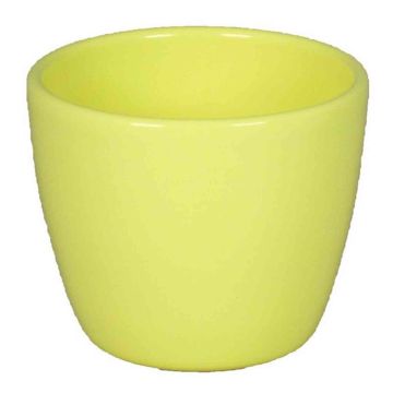 Keramiktopf für Pflanzen klein TEHERAN BASAR, hellgelb, 6cm, Ø7,5cm