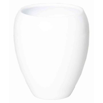 Weiße Vase URMIA MONUMENT, Keramik, 19cm, Ø16cm