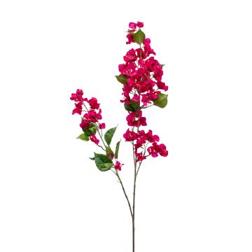 Kunstzweig Bougainvillea MONELS mit Blüten, pink, 115cm