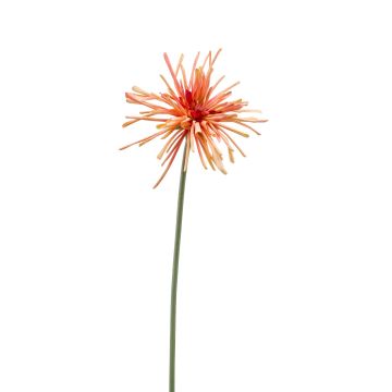 Künstliche Chrysantheme SUSUMU, orange, 60cm, Ø14cm