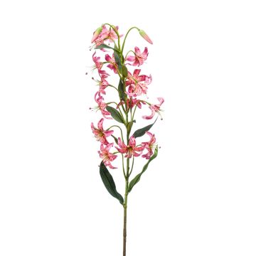 Kunstblume Tigerlilie ARAMAIO, rosa, 80cm, Ø13cm