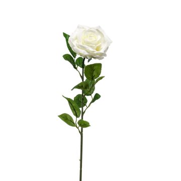 Kunstblume Rose PEZOS, creme, 60cm, Ø10cm