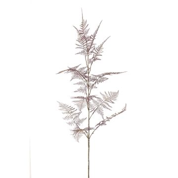 Künstlicher Asparagus plumosus Zweig POTES, lila, 105cm