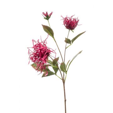 Kunstblume Kaktusdahlie ZUERA, pink, 65cm, Ø6-16cm