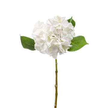 Textilblume Hortensie AMARILDO, weiß, 45cm, Ø16cm