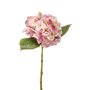 Textilblume Hortensie AMARILDO, rosa, 45cm, Ø16cm