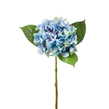 Textilblume Hortensie AMARILDO, blau, 45cm, Ø16cm