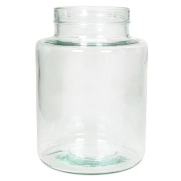 Windlicht VALENTIA aus Glas, klar, 20cm, Ø14,5cm