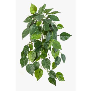 Kunstpflanze Philodendron Scandens Hänger KADRINA, Steckstab, schwer brennbar, 70cm