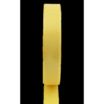 Polyester Dekoband WIARA, gelb, 50m, 25mm