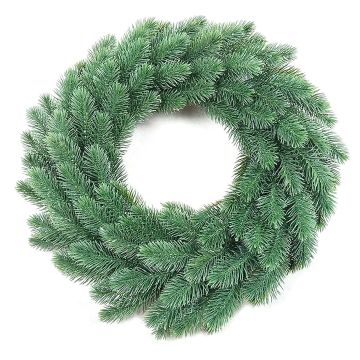 Künstlicher Tannenkranz INARI, grün, Ø45cm