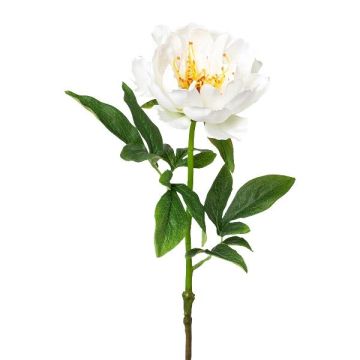 Kunstblume Pfingstrose PEFIN, weiß, 50cm