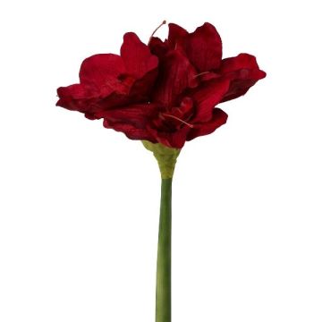 Künstliche Blume Amaryllis WELBA, dunkelrot, 65cm
